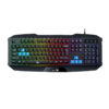 طراحی ارگونومیک کیبورد گیمینگ باسیم ردراگون Ratri K595 RGB