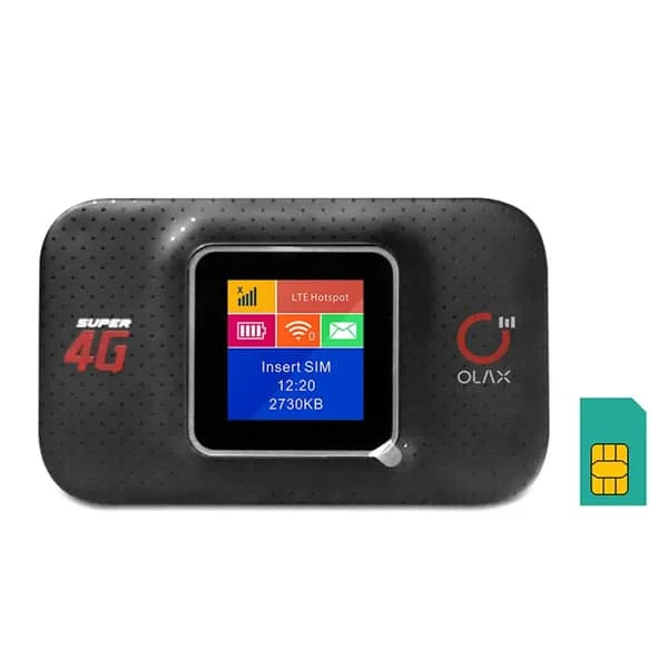 مودم همراه 3G/4G اولاکس MF982: بهترین انتخاب با باتری